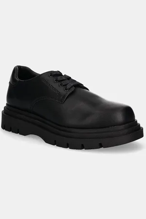 Armani Exchange Półbuty skórzane męskie kolor XUC016 XV874 00002