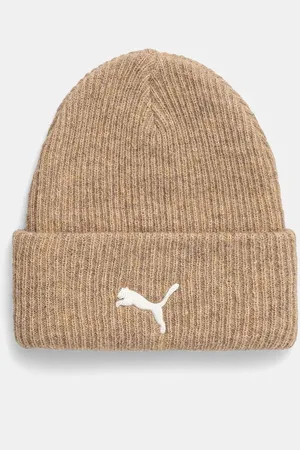 PUMA Czapka z domieszką wełny kolor z grubej dzianiny 25495