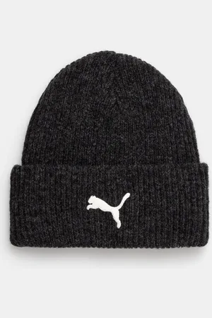 PUMA Czapka z domieszką wełny kolor z grubej dzianiny 25495
