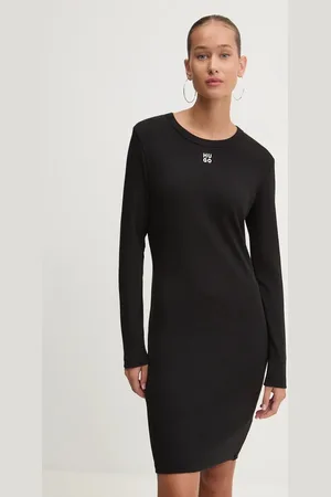 HUGO BOSS Sukienka kolor mini prosta 50518385