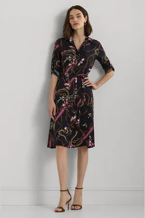 Ralph Lauren Sukienka kolor midi rozkloszowana 200940188