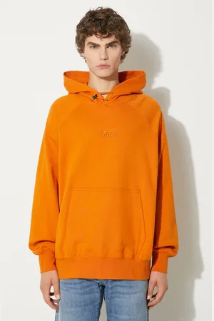 Vans Bluza bawełniana Premium Classics LX Hoodie Fleece męska kolor z kapturem gładka VN000GZ152K1