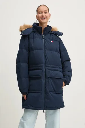 Tommy Hilfiger Kurtka puchowa damska kolor zimowa DW0DW18821