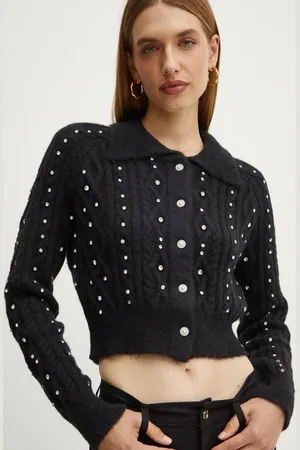 Silvian Heach Sweter LITOZ damski kolor ciepły CVA24038CD