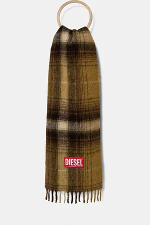 Diesel Szalik z domieszką wełny S-BESTRO kolor wzorzysty A15117.0HNAK