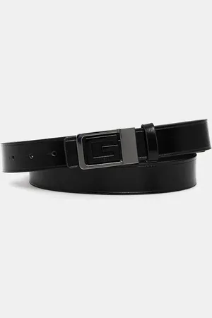 Guess Pasek skórzany męski kolor BMGOLE.P4430