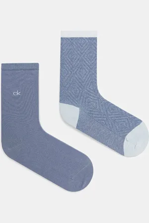 Calvin Klein Skarpetki 2-pack damskie kolor 701230617