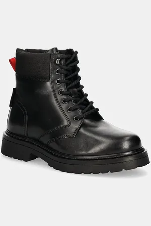 Tommy Hilfiger Buty wysokie TJM LACE UP BOOT męskie kolor EM0EM01446
