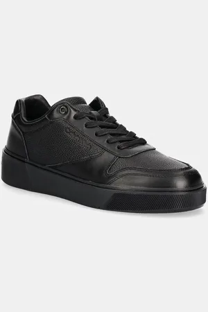 Calvin Klein Sneakersy skórzane LOW TOP LACE UP BSKT LTH kolor HM0HM01624