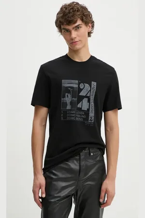 Zadig & Voltaire T-shirt bawełniany męski kolor z nadrukiem JMTS00657