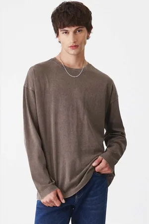 MEDICINE Longsleeve bawełniany męski kolor gładki