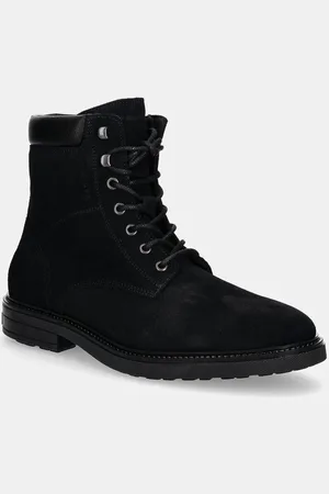 Tommy Hilfiger Trzewiki zamszowe HILFIGER OUTDOOR SUEDE BOOT kolor FM0FM05193