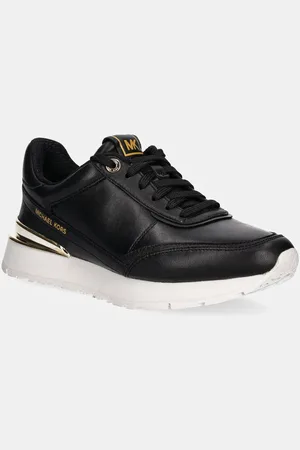Michael Kors Sneakersy skórzane Nova kolor 43T4NVFS1L.001