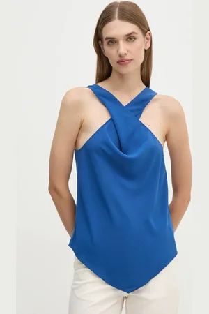 Sisley Bluzka kolor gładka 5LTHLH019