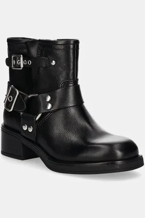 Aldo Botki skórzane THRILL damskie kolor na słupku 13800050 THRILL