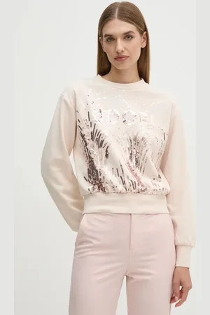 JOOP! Bluza damska kolor z aplikacją 30043704