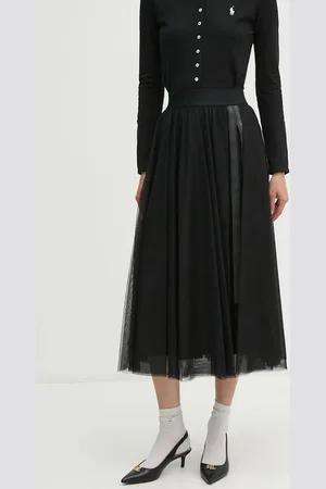 JOOP! Spódnica kolor midi rozkloszowana 30045183