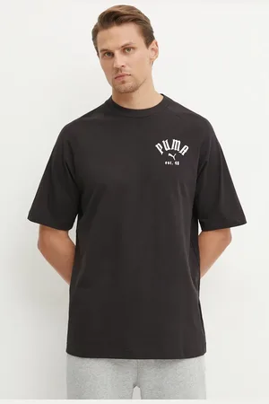 PUMA T-shirt Classics Play Paris męski kolor gładki 626767