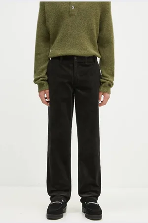Norse projects Spodnie sztruksowe Aros kolor proste N25.0407.8109