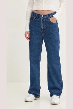 Abercrombie & Fitch Jeansy damskie high waist KI155-4387