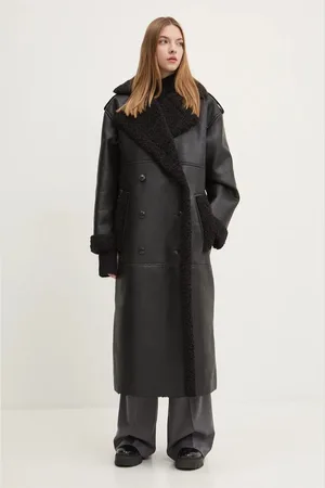 HUGO BOSS Płaszcz damski kolor przejściowy oversize 50528786