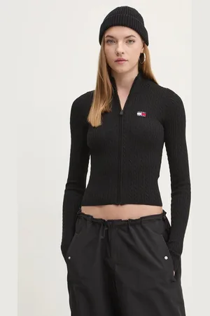 Tommy Hilfiger Kardigan damski kolor lekki DW0DW19681