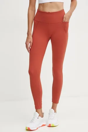 Reebok Legginsy treningowe LUX Collection kolor gładkie 100205604