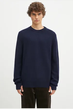 Norse projects Sweter wełniany Henning Merino Crew męski kolor N45.0561.7004