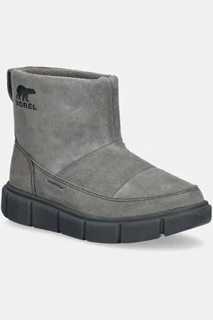 sorel śniegowce zamszowe EXPLORER III SLIP kolor 2077971052