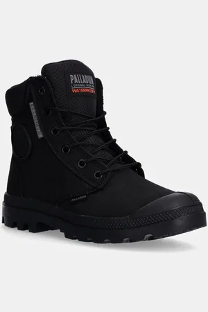 Palladium Workery PAMPA SC WPN U-S damskie kolor na płaskim obcasie 77235-010-M