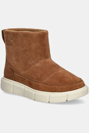 sorel śniegowce zamszowe EXPLORER III SLIP kolor 2077971242