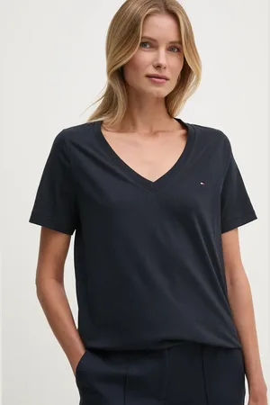 Tommy Hilfiger T-shirt bawełniany damski kolor WW0WW44177