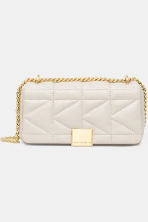 Karl Lagerfeld Torebka skórzana kolor 246W3089