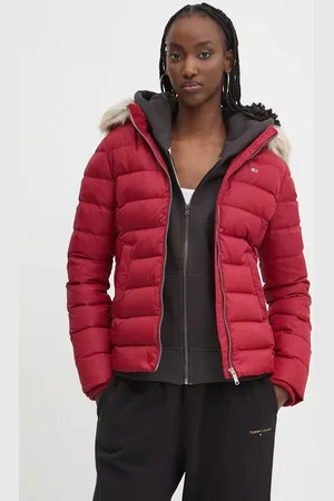 Tommy Hilfiger Kurtka puchowa damska kolor zimowa DW0DW18312
