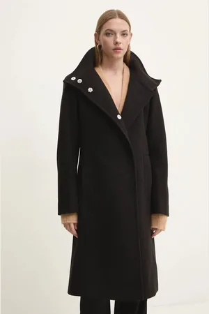 HUGO BOSS Płaszcz z domieszką wełny kolor przejściowy 50534329