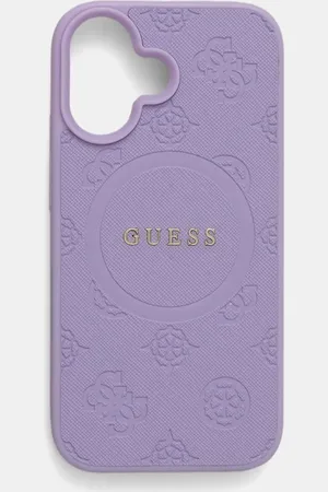 Guess Etui na telefon iPhone 16 6.1 kolor GUHMP16SPSAPSMEU
