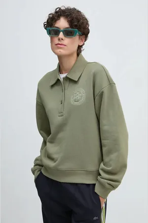 Lacoste Bluza bawełniana damska kolor gładka SF2641