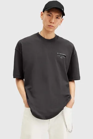 AllSaints T-shirt bawełniany REDACT SS CREW kolor z nadrukiem M002PC