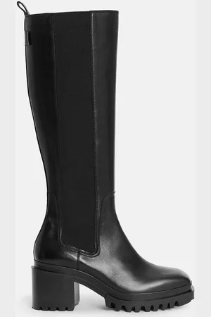 AllSaints Kozaki Natalia Boot damskie kolor na słupku W100FB