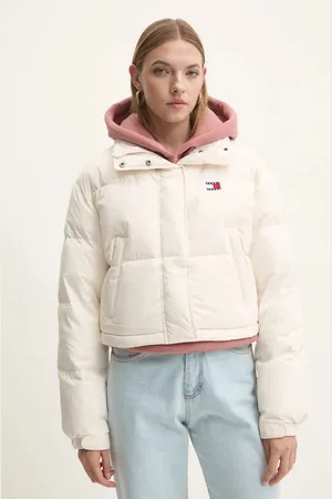 Tommy Hilfiger Kurtka puchowa damska kolor zimowa oversize DW0DW18820