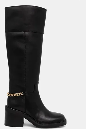 Michael Kors Kozaki Carlisle damskie kolor na słupku 40F4CLMB5L.001