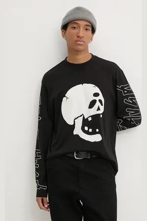 HUGO BOSS Longsleeve bawełniany kolor z nadrukiem 50527799
