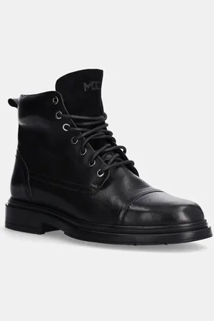 MEDICINE Buty skórzane męskie kolor