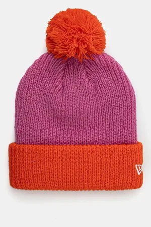 New Era Czapka z domieszką wełny kolor z grubej dzianiny 60565273