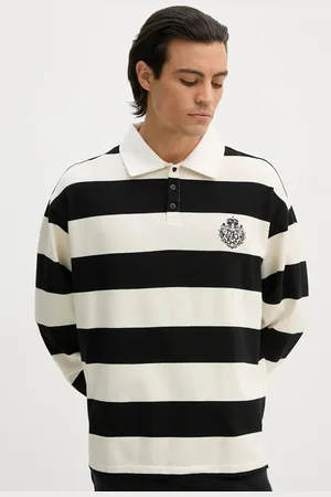 The Kooples Longsleeve bawełniany kolor wzorzysty HPOL29004K