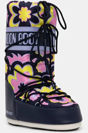Moon Boot śniegowce MB ICON FLOWER 80D1402940 JB10