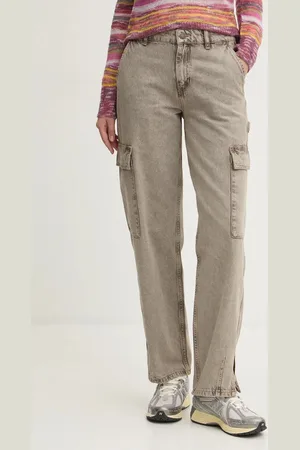 Desigual Jeansy CASANDR damskie high waist 24WWDD96