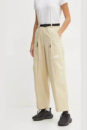 The North Face Spodnie TNF x Yinka Ilori damskie kolor proste high waist NF0A89GH3X41
