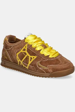 Naked Wolfe Sneakersy zamszowe Exposure kolor Exposure Suede Tan