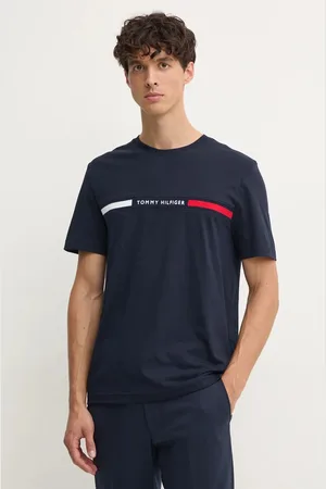 Tommy Hilfiger T-shirt bawełniany męski kolor z aplikacją MW0MW36498